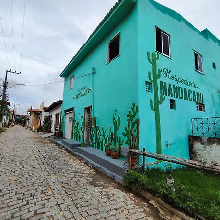 Hospedaria Mandacaru Canoa Quebrada Esterno foto