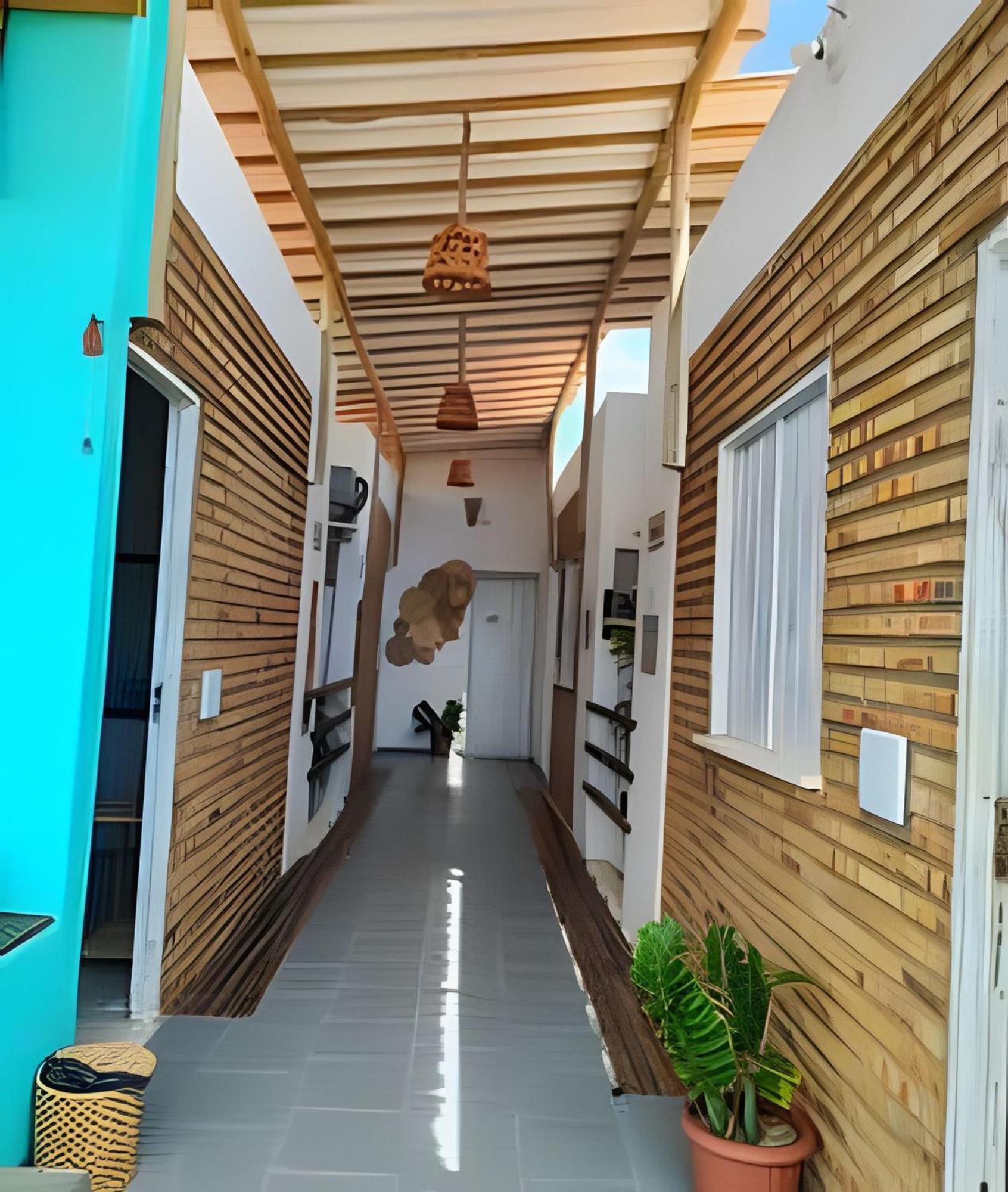 Hospedaria Mandacaru Canoa Quebrada Esterno foto