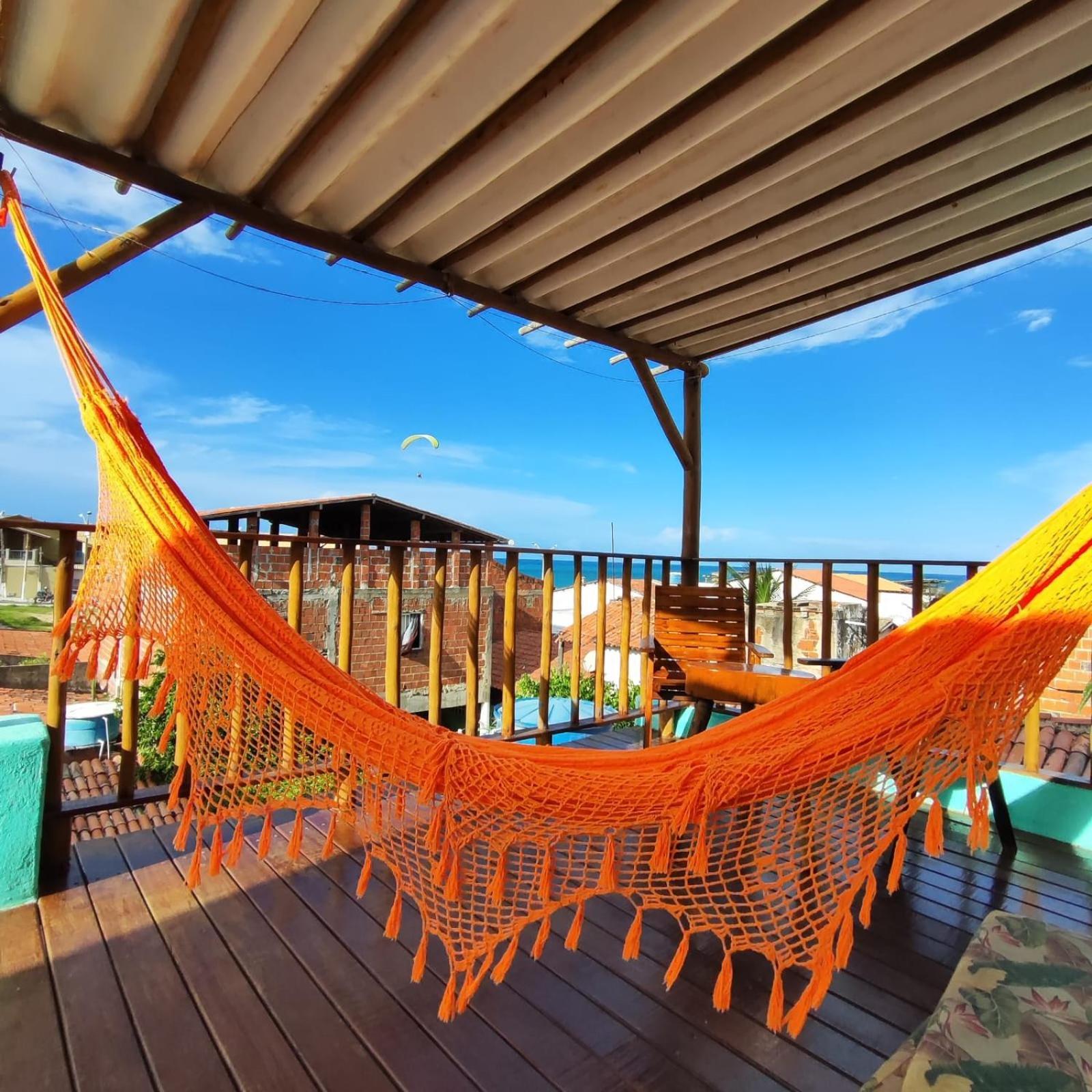 Hospedaria Mandacaru Canoa Quebrada Esterno foto