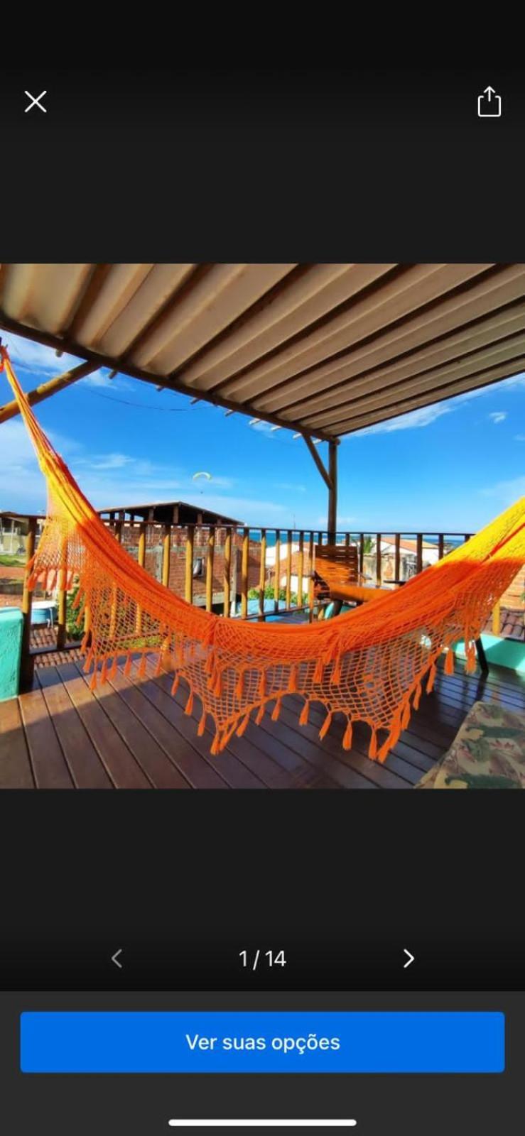 Hospedaria Mandacaru Canoa Quebrada Esterno foto